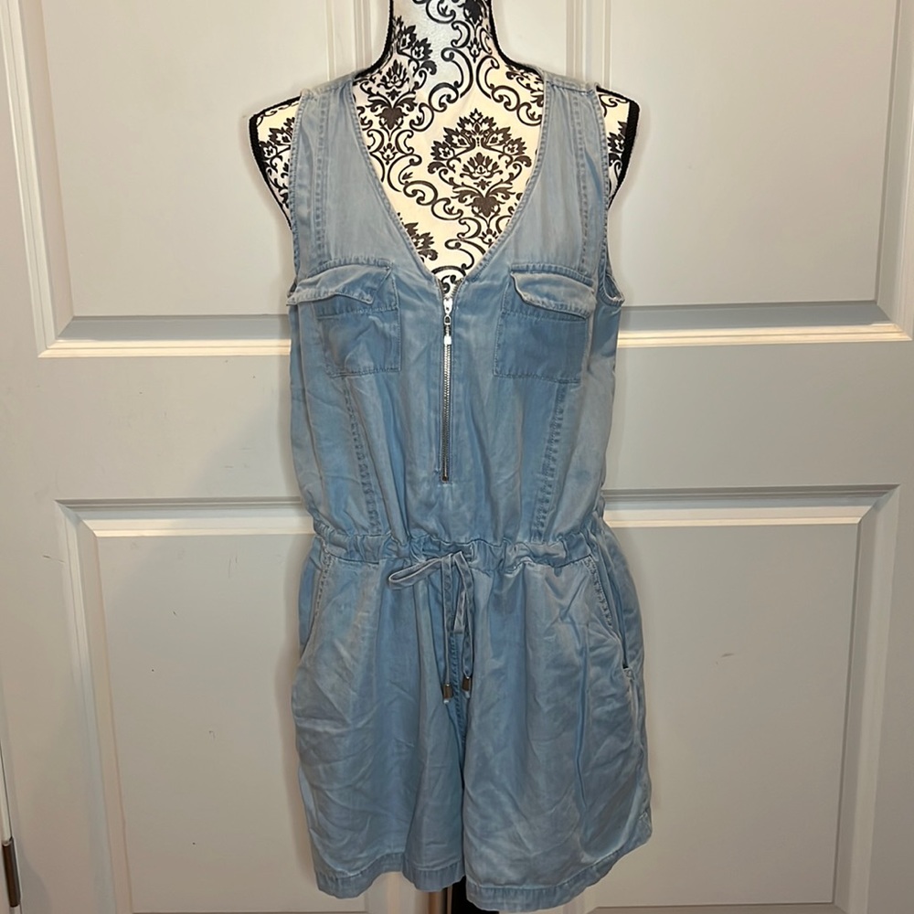Guess Denim Jumpsuit Short